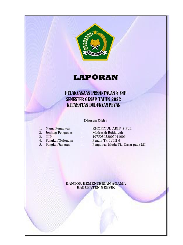 B 2 Laporan 8 Snp 2022 Fix Pdf