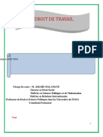 Droit de Travail - 2020-2021 N