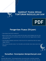 HAKEKAT PUASA