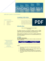 Module 3. Unpacking The Self