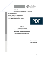 Estrategia empresarial: fundamentos, evolución y procesos de planeación