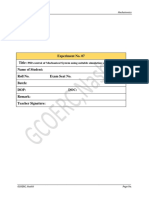 PID Control of Mechanical System Using Suitable Simulation Software