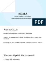 pGALS: A Guide to Pediatric Musculoskeletal Assessment