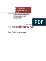 Apunte - Humanistica A - 2020