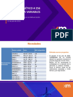 Ejemplo de Boletin Financiero