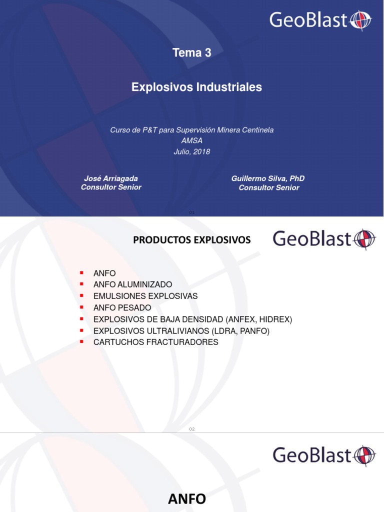 Explosivos Industriales | PDF | Naturaleza | Sustancias químicas
