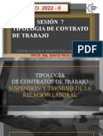 Semana 7-Tipologia-Tipos de Contratos y Suspención