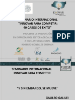 Seminario internacional sobre innovación en el agro