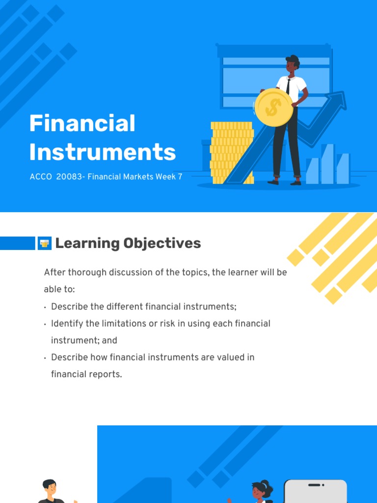research paper on financial instruments pdf