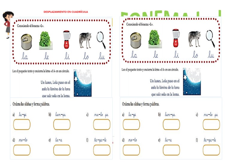 DESPLAZAMIENTO EN CUADRÍCULA PDF