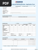 HDFC Corporate ENet Banking Form | PDF | Computer Science | Software