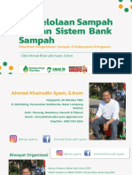 Pengelolaan Sampah Dengan Sistem Bank Sampah-DLH Provinsi