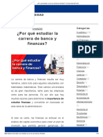 ¿Por Qué Estudiar La Carrera de Banca y Finanzas - Universidad Del Norte