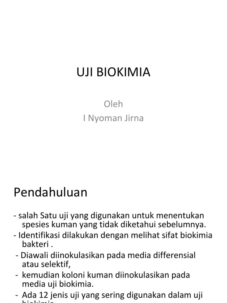 Uji biokimia jirna pdf