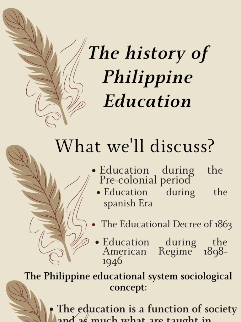 History of Philippine Education Overview | PDF
