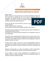 85º Aniversario de La DAIA - Discurso de Jorge Knoblovits