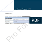 P22-4493 - Part C - Pro Forma Contract Template - ICT Agreement - ICTA