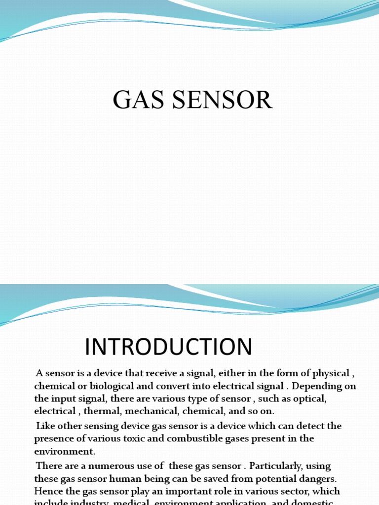 Gas Sensor PDF