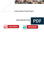 Bus Tracking System Project Report