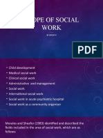 DIASS: Scope of Social Work