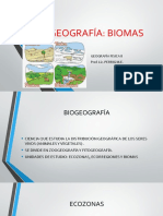 Biomas y ecorregiones en