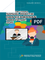 Indikator Utama Sosial Politik Dan Keamanan Jawa Tengah 2015