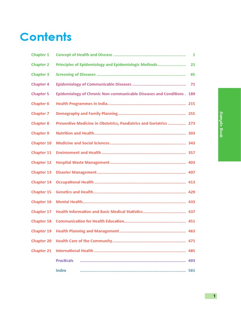 Sample Book PDF Quality Of Life Total Fertility Rate