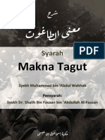 Syarah Makna Thagut (Dr. Shalih bin Fauzan Abdullah Al-Fauzan)