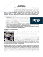 Lectura 02 de Ciencias Naturales