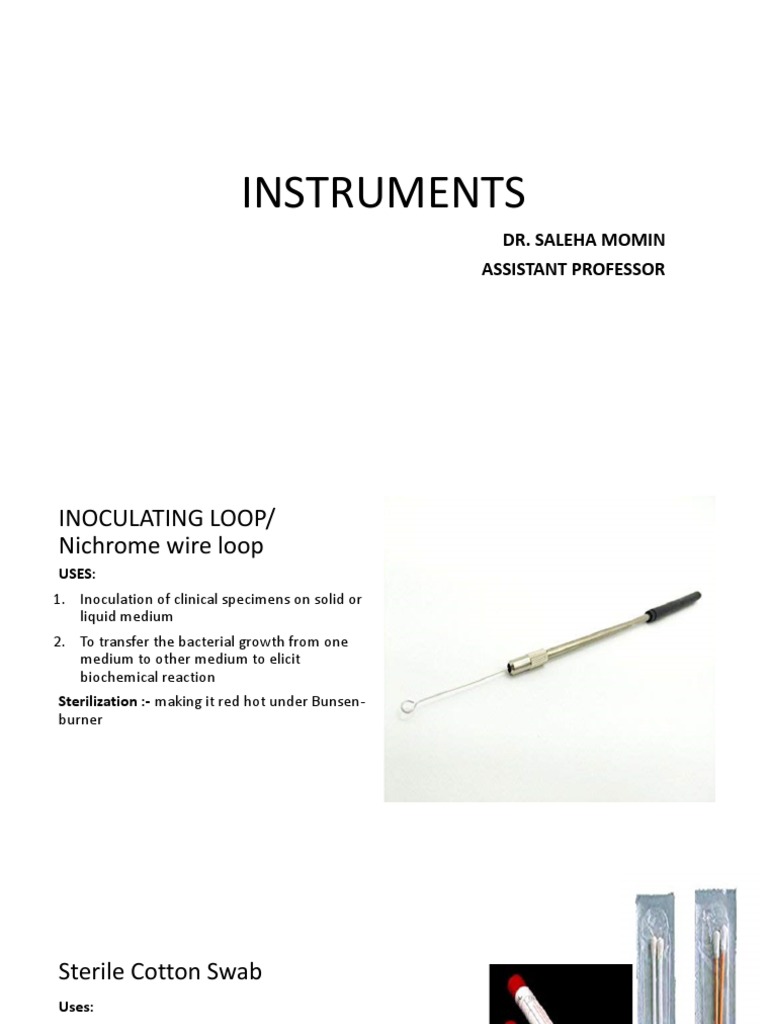 Instrument BDS Practical-1 | PDF
