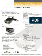 USB To Serial Adapter Datasheet