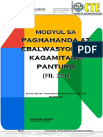 MODYUL Sa KAGAMITANG PANTURO 3