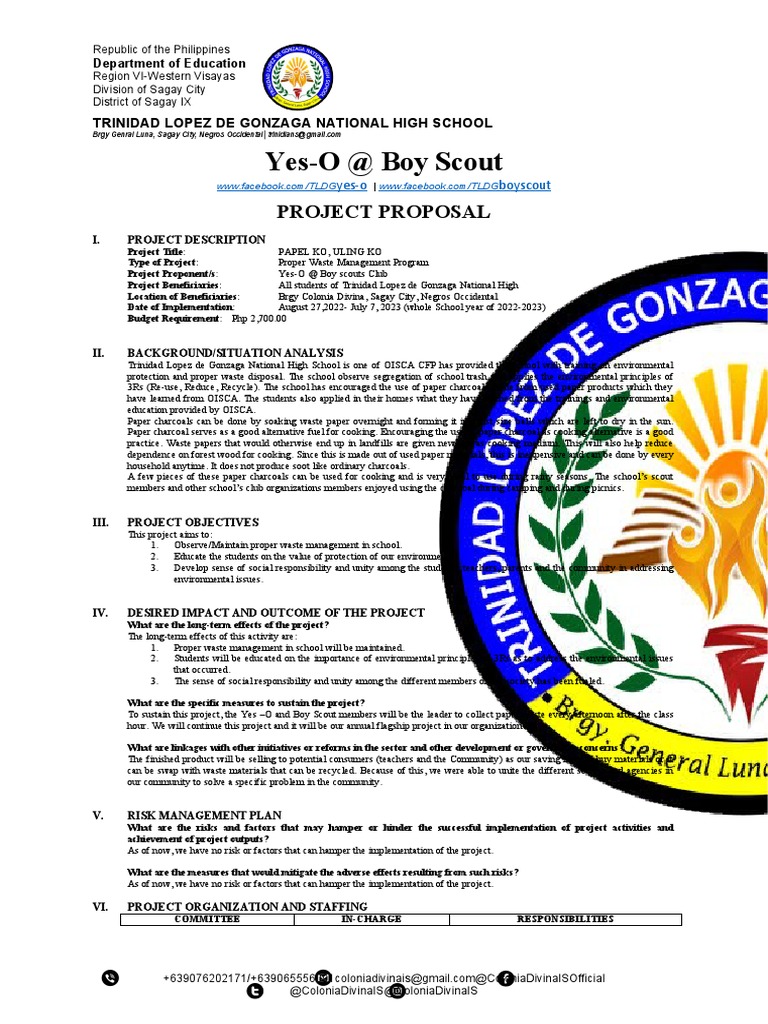 Project Proposal - Paper Charcoal | PDF | Waste Management | Waste