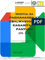 MODYUL Sa KAGAMITANG PANTURO 8