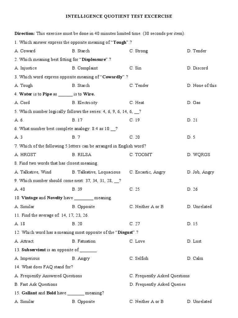 IQ TEST QUESTIONS AND ANSWERS IN URDU PDF BEST PDF visual data 2
