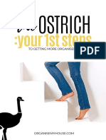 OSTRICH First Steps Workbook
