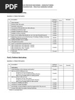 MMP - Final Exam Marking Scheme (Practical 1)