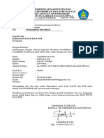 Format SURAT PERMOHONAN AKREDITASI