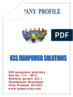 Company Profile of KSS Services1 