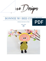 Bonnie With Bee Costume - Havva Unlu (Crochet Pattern)