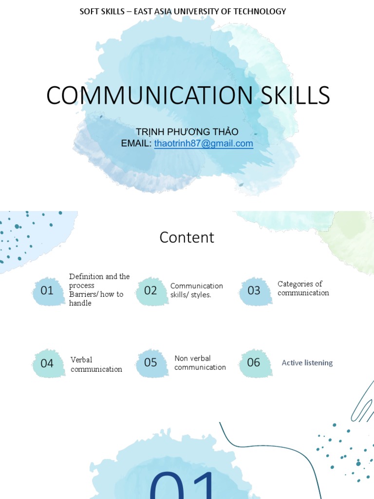 Communication Skills (Full) | PDF