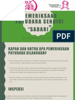 PEMERIKSAAN PAYUDARA Sendiri