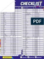 Checklist2022-23 1ed LaLiga PaniniCromos Interactivo 4ed