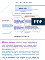 Metrology Fundamentals