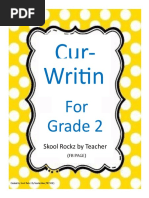 Grade 2 Cursive Writing Worksheets | PDF | Languages | Foreign Language ...
