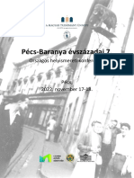 Programfüzet - Pécs-Baranya 7. Országos Helyismereti Konferencia Absztraktfüzet