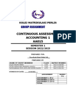Account Assignment