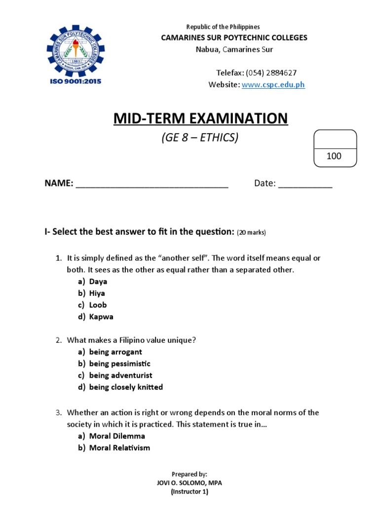 Midterm PDF