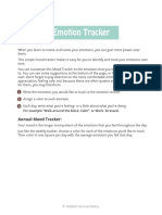 Emotion Tracker With Emotion Wheel
