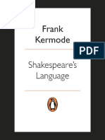 Shakespeares Language (Kermode, Frank Shakespeare, William)